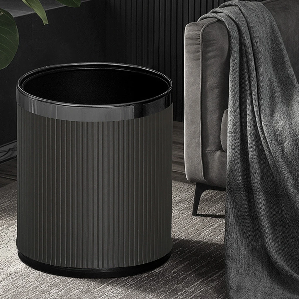 

Kitchen Bathroom Trash Can Wastebasket Garbage Bin Bucket Universal Office Storage Household Toilet Cleaning Tools