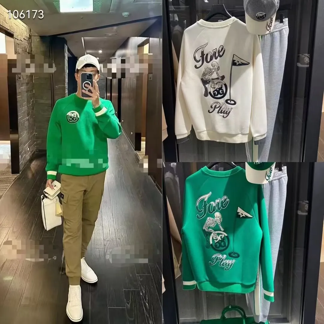 

Рубашка для гольфа G4 Мужская теплая универсальная цветная ветрозащитная футболка с длинным рукавом для осени и зимы