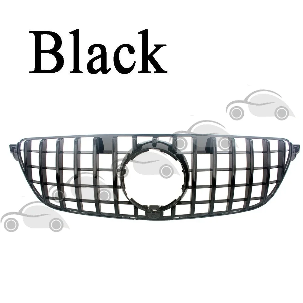 Передний бампер Racing Grill Заготовка решетки для внедорожника Mercedes-Benz W166 GLE-Class 2015-2019