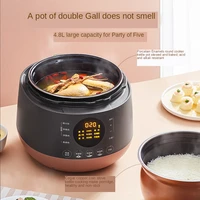 midea intelligent electric pressure cooker household multifunctional double bladder pressure cooker 4 8l