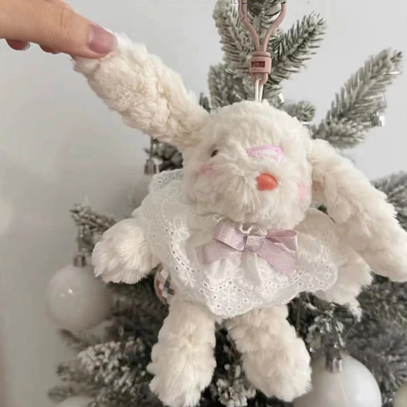 Нежная подвеска в виде сумки-кролика мягкое украшение для сумки любителей