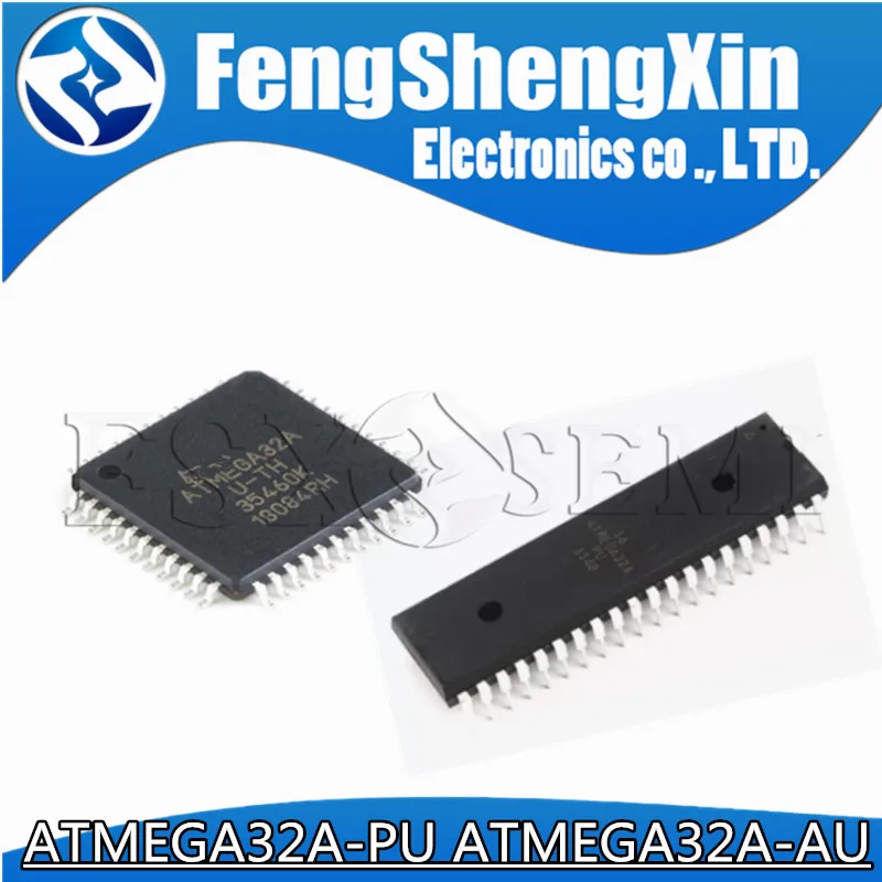 

1pcs ATMEGA32A-PU DIP40 ATMEGA32A-AU QFP44 ATMEGA32A U-TH Microcontroller AVR flash memory IC