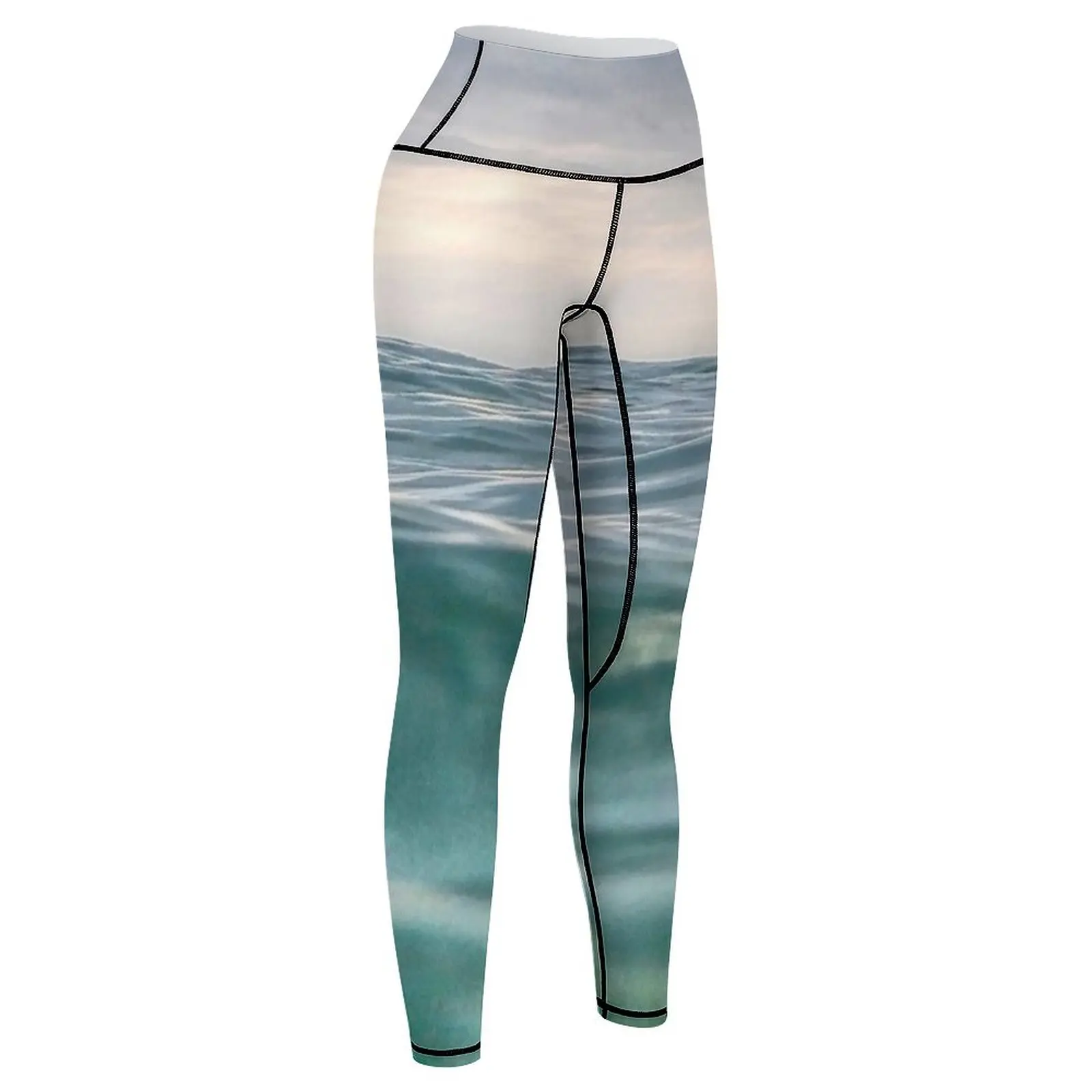 Мягкие и мечтательные натуральные Волшебная морская картина воды в природе.