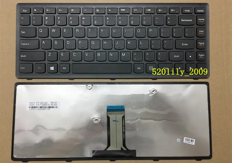Клавиатура для ноутбука Lenovo g400s g405s 14A s410p FLEX14g g410s S410P