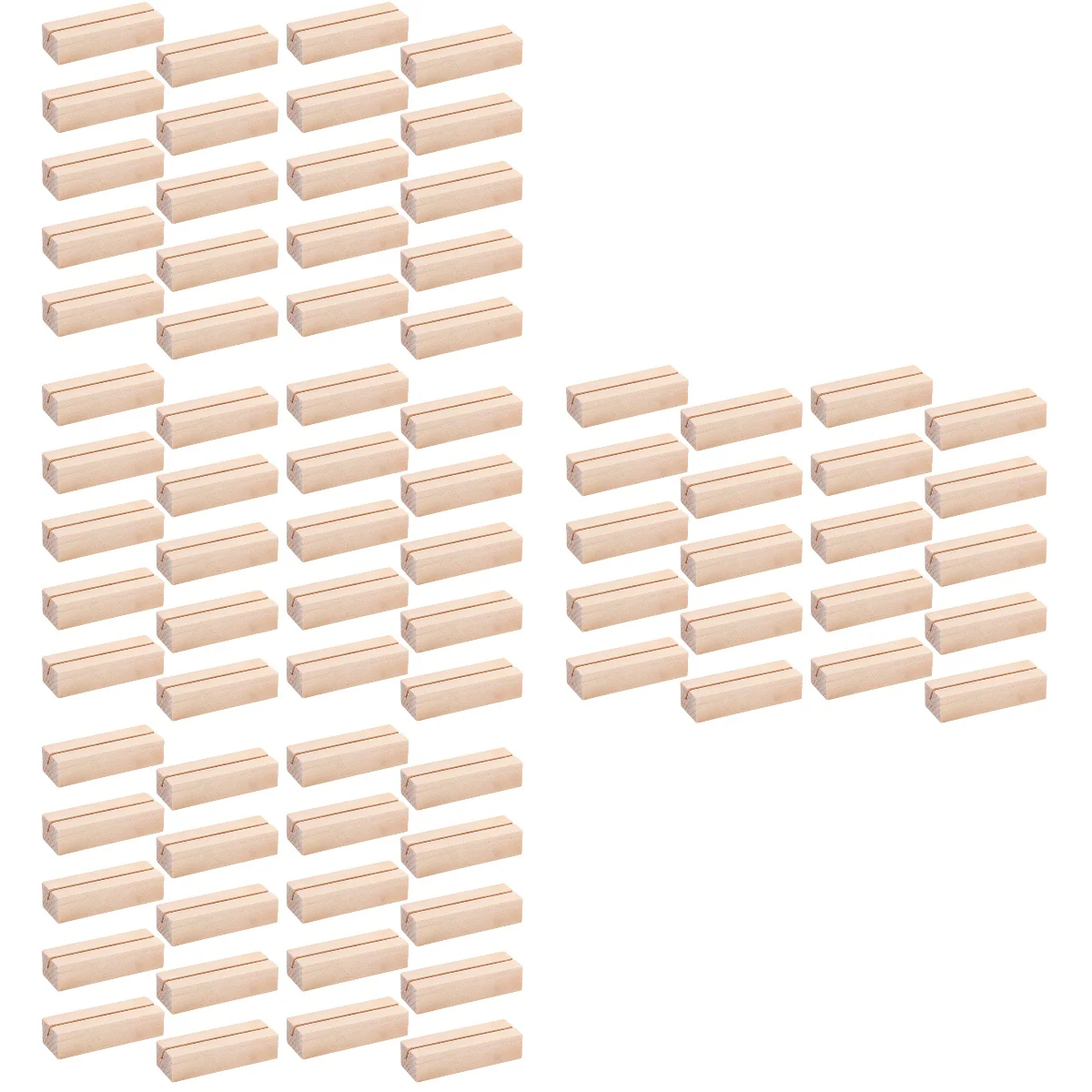 

80 Placecard Holder Business Clip Place Cards Holder Block Base Photo Holder Place Cards