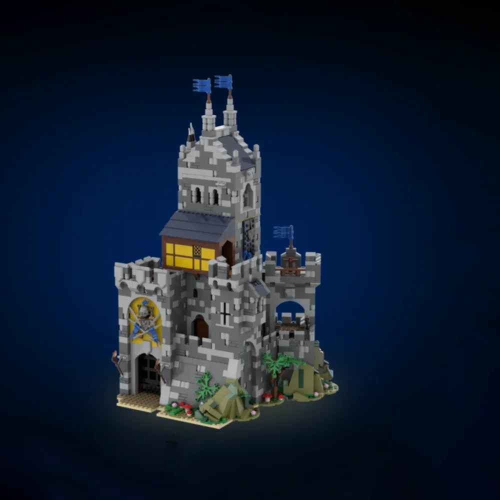 Блочный конструктор MOC из частиц