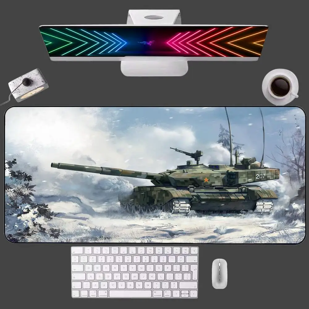 

World Tank War Mouse Pad Gaming Professional E-sports Gamers Speed Pc Rubber Keyboard Notbook Rug Desk Mat Mousepad 1000x500