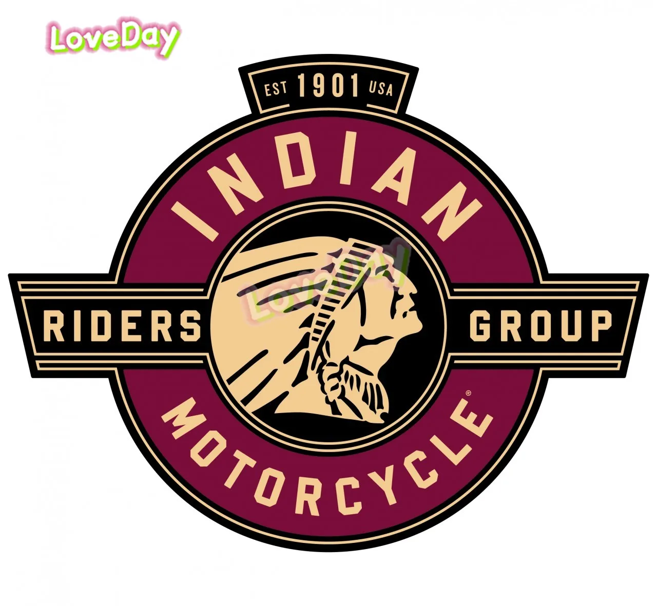 Индийская военная шляпа стикер мотоциклов наклейки USA Made Truck Retro Vintage Vinyl Indian 1901 топливный бак декоративные Стикеры для автомобилей