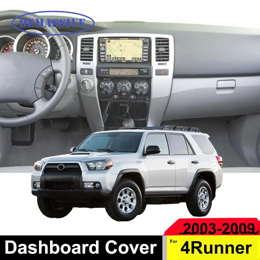

OEMASSIVE For Toyota 4Runner 4.0L / 4.7L 2003 - 2009 Dashmat Dashboard Cover Dash Mat Pad Sun Shade Dash Board Cover Carpet 2004