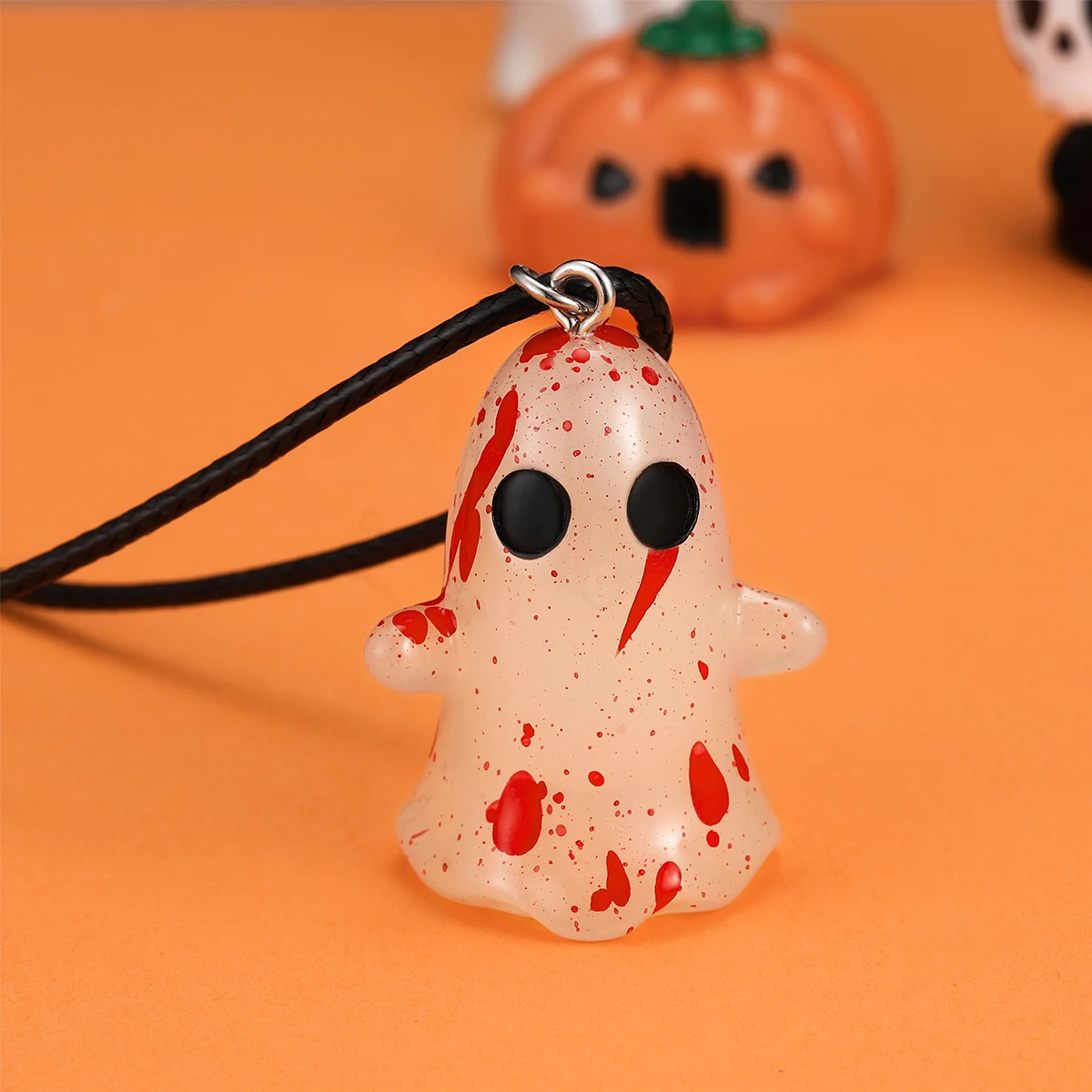 Женское водонепроницаемое ожерелье с ведьмой на Хэллоуин из нержавеющей стали