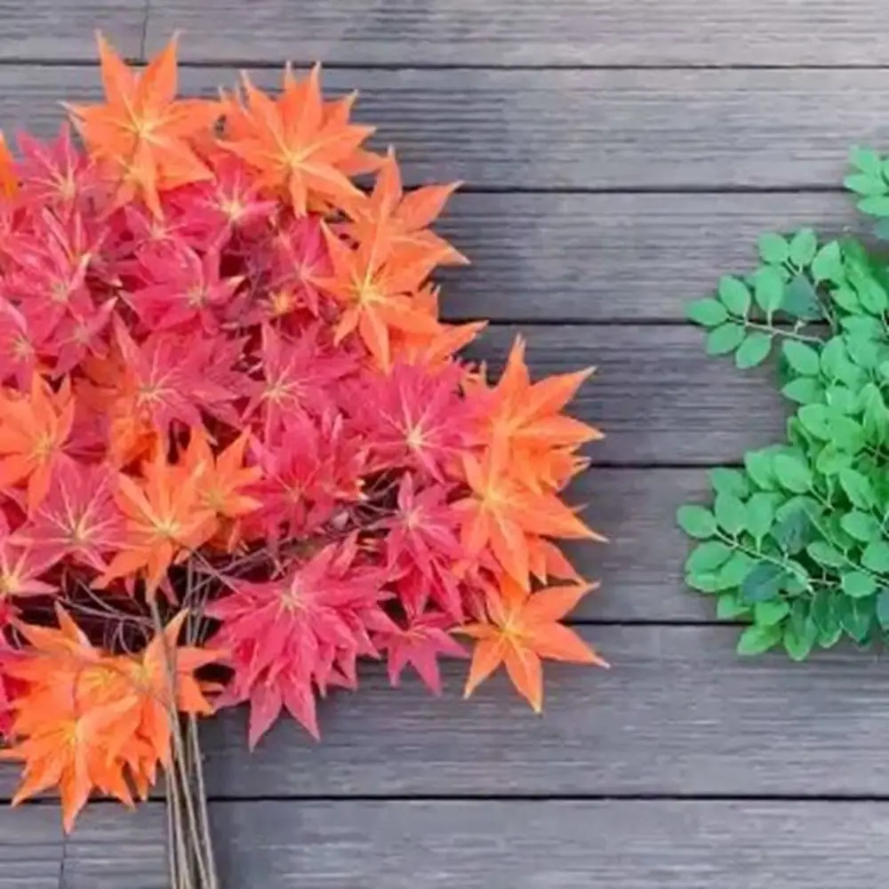 Искусственные листья деревьев банана искусственные шелковые ветки цветы гинкго