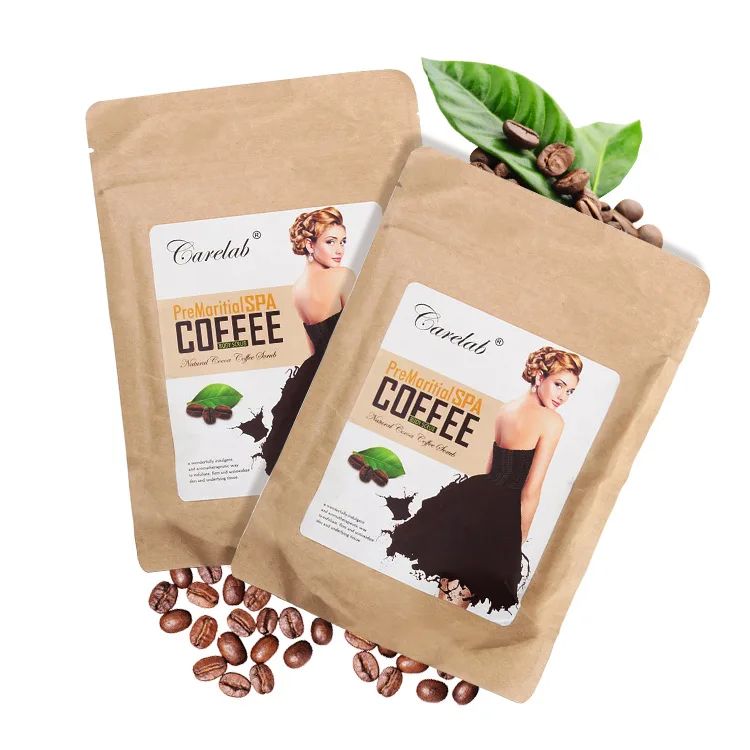 

200g Coffee Body Scrub Sea Salt Exfoliating Bag Body Scrub