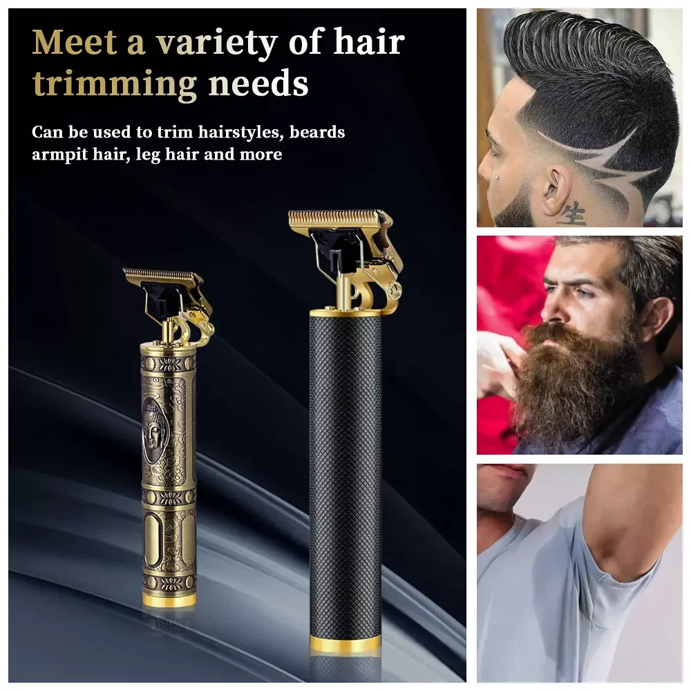 10PCS/lot T9 USB Electric Hair Clipper Hair Trimmer Men Hair Cut Men Razor Shaver Beard Barber Hair Cutting Machine Dropshipping enlarge