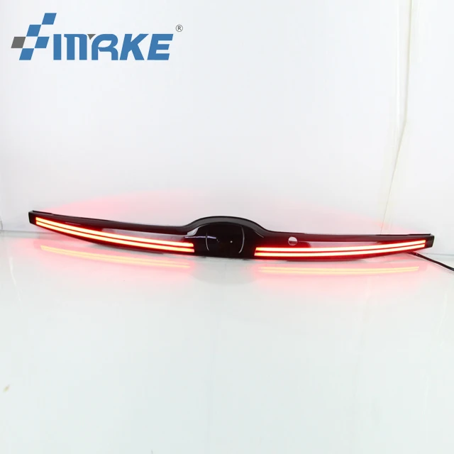 

LED DRL Rear Bumper Spoiler Lights Tail For Honda Jazz Fit 2014 2015 2016 2017 Fog Lamp Trunk Light