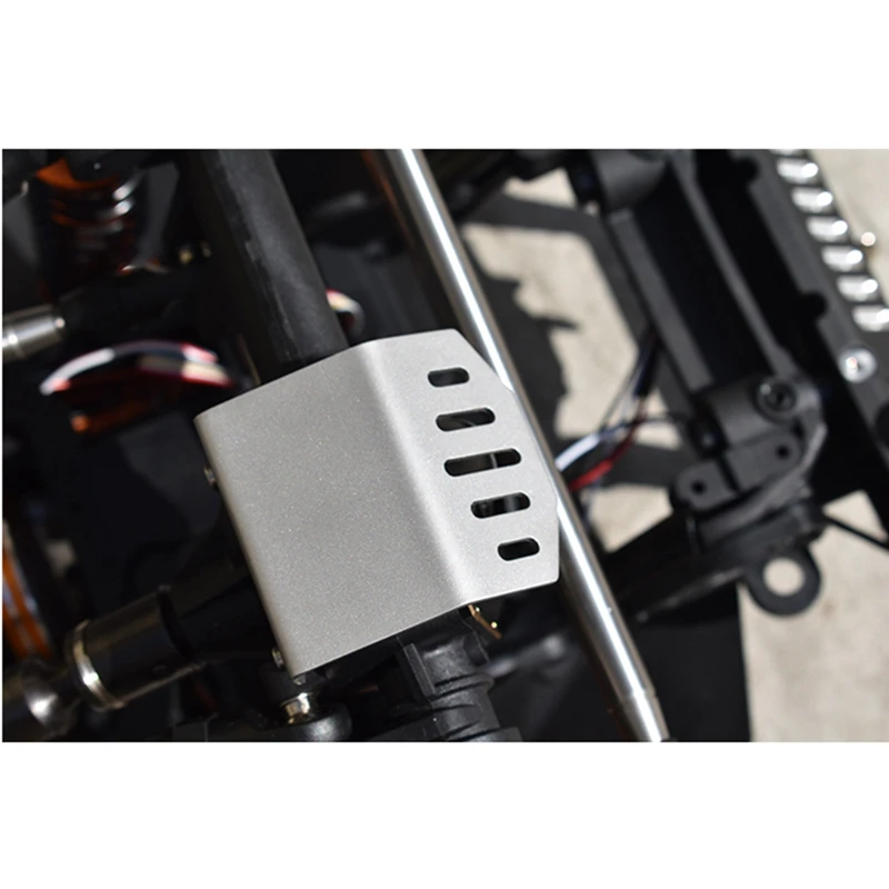 

3Pcs Metal Stainless Steel Chassis Armor Axle Protector Skid Plate Set For Axial SCX6 1/6 RC Crawler Car Upgrade Parts