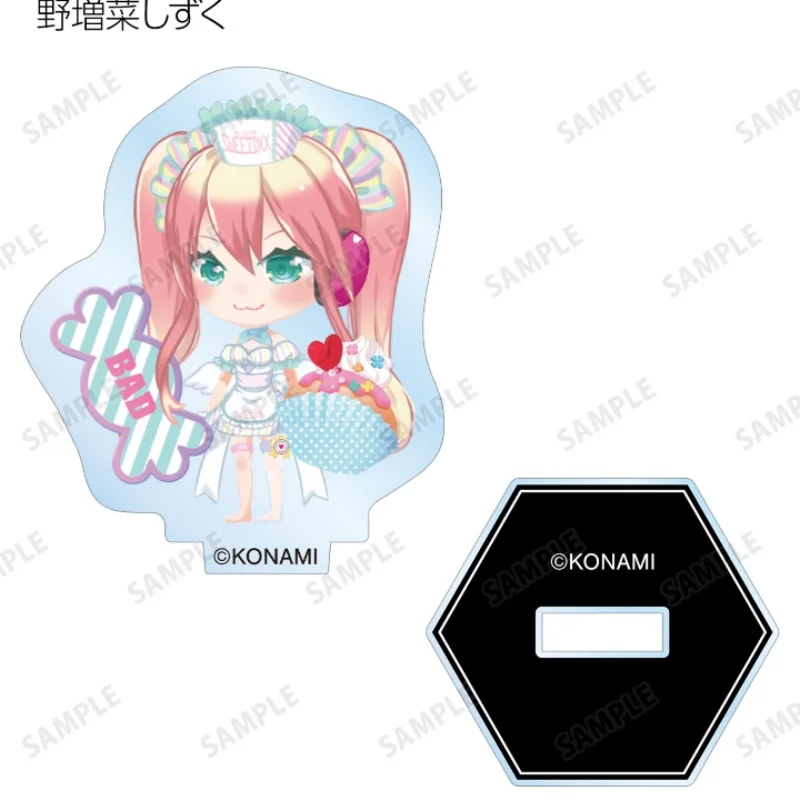 Музыкальная игра Beatmania IIDX 32 Pinky Crush Shirow Q-style: акриловая подставка в форме человека, брелоки, декор для стола (art.: 3920db68ad375) - 3920db68ad375