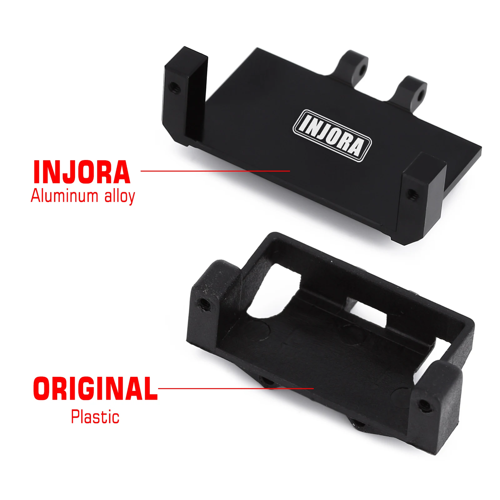 1PCS Metal Gear EMax ES08MA II Analog Servo Mount &amp Horn for 1/24 Axial SCX24 AX24 RC Car Boat Model Upgrade Parts - купить по