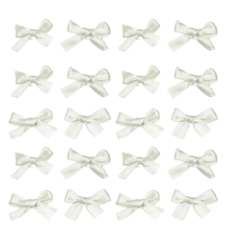 652F 20 шт. заколка для волос с бантом лента бант милое украшение шпильки женщин и