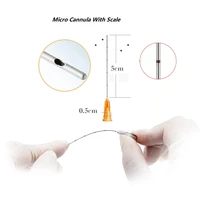 30pcs 50pcs disposable fine micro cannula for injection 18g 21g 22g 23g 25g 27g 30g plain ends notched endo blunt tip needles