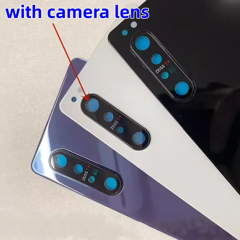 Замена стекла задней крышки телефона для Sony Xperia 1ii XQ-AT72 x1ii Mark2 XQ-AT52 крышка