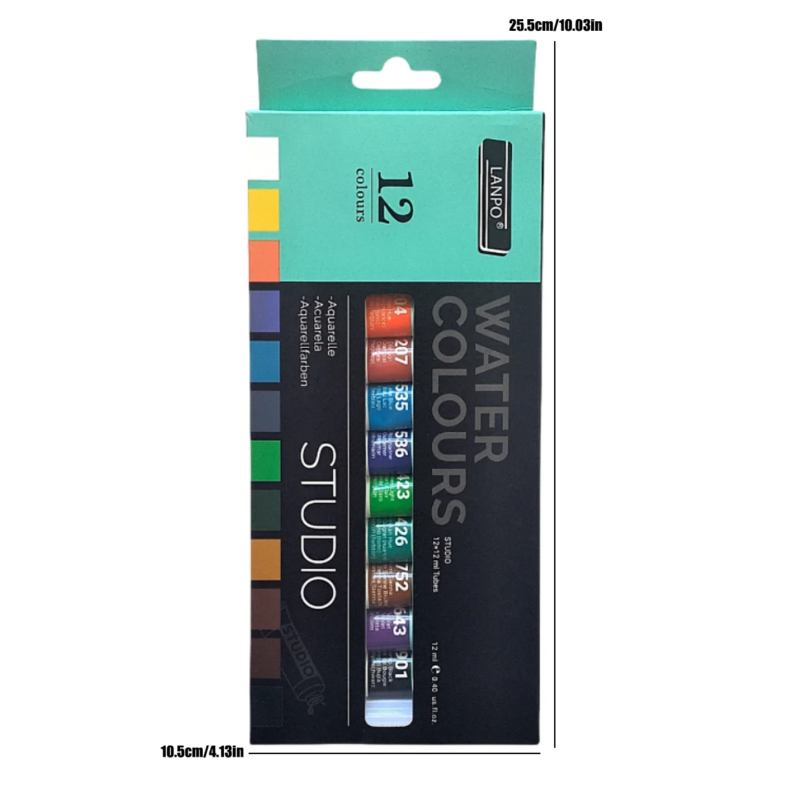 12 цветов Набор художественная живопись граффити краска акриловая Акварельная