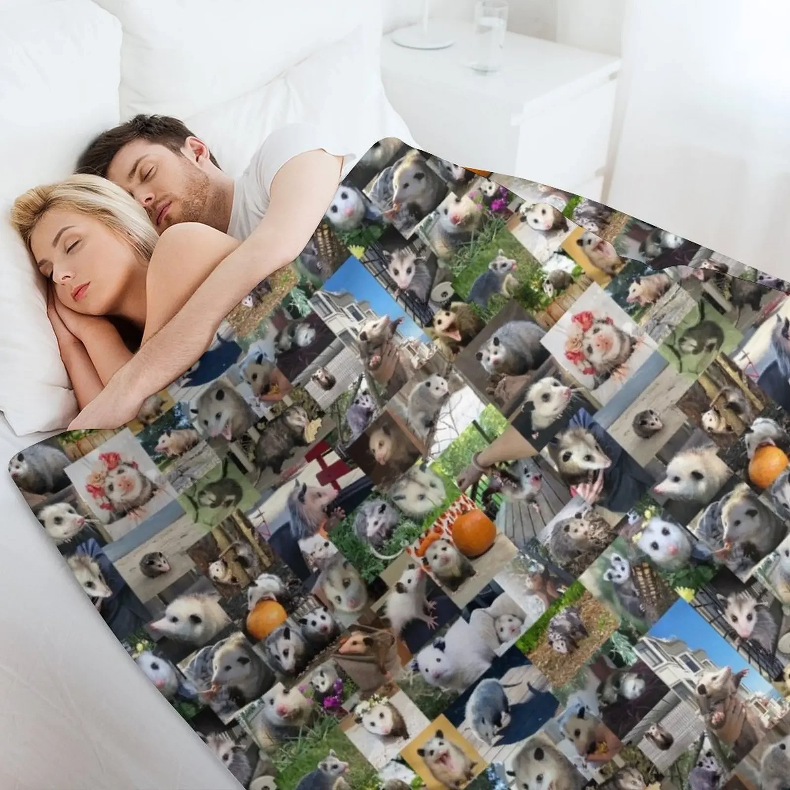 Одеяло для сна Ultimate opossum (4K) Рождественские декоративные одеяла