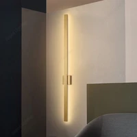 nordic wall lamp stairs lighting decor home wall light for bedroom metal wall art decor living room luxury sconces wall