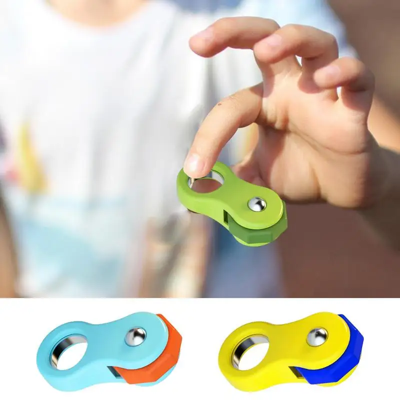 

Fingertip Gyro Fingertip Spinner Four Modes Of Play Adult Relax Toys Thick Material Simple Style For Kids Center Home Playhouse