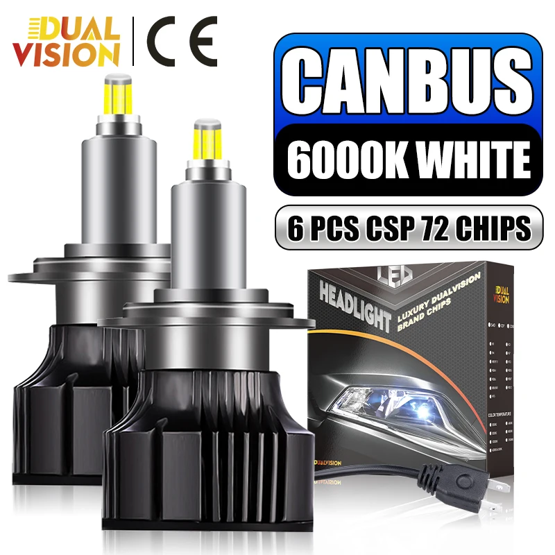 

Turbo H7 LED Canbus 360 3D CSP H3 H1 H11 H8 H9 9005 9006 9012 HB3 HB4 HIR2 Автомобильные фары Противотуманные фары для объектива проектора 12 В 6000 К