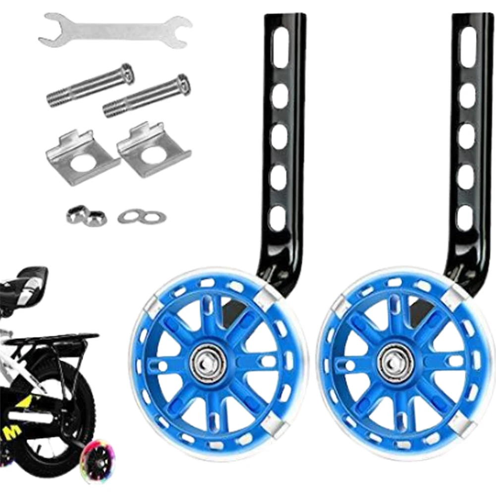 Детские тренировочные колеса для велосипеда установленный комплект