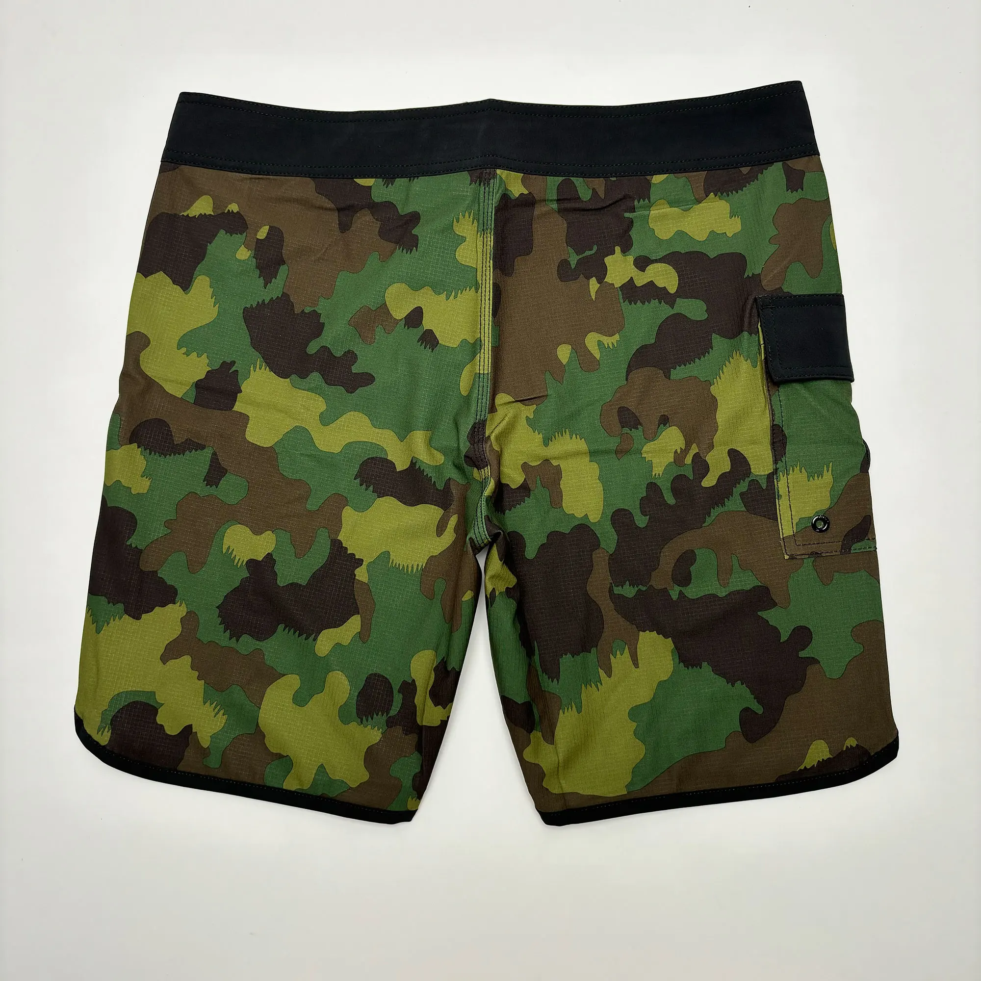 Мужские модные спортивные бордшорты бермуды водонепроницаемые 4-полосные Стрейч