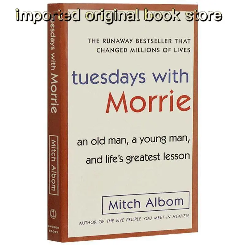 

English Book English Edition Meet Tuesday Fiction Books Tuesdays with Morrie Books English Fiction