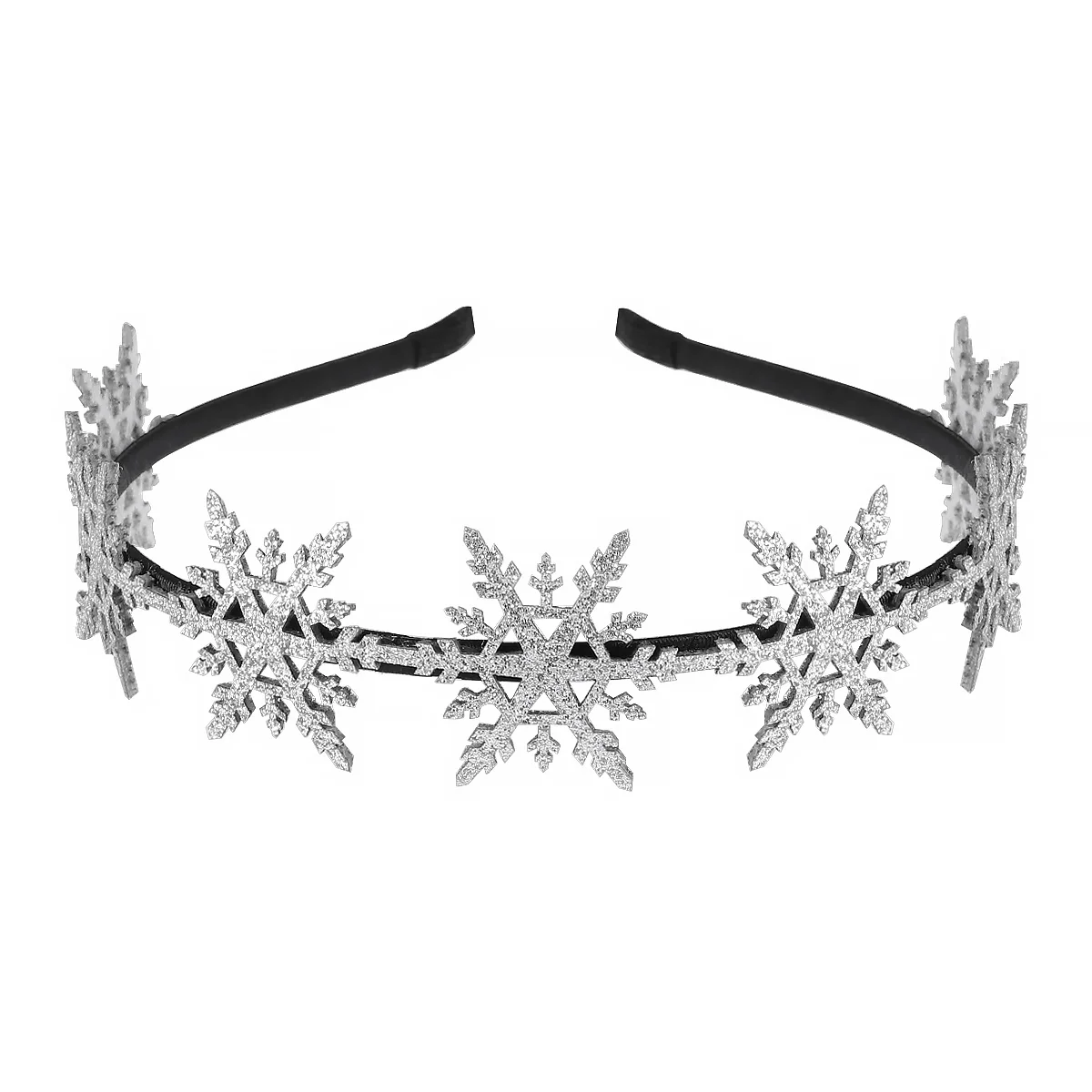 

Christmas Snowflake Headband Christmas Glitter Hairband Xmas Headdress Party Favors Supplies for