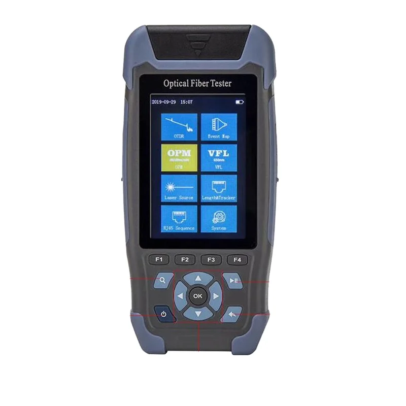 

Handle Sm mm 32/30dB 1310/1550nm Mini Optical Fiber Tester OTDR