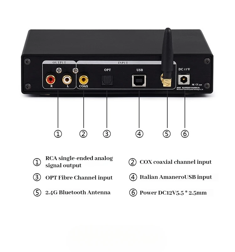 Декодер AMXEKR SU10 HIEND-level AK4499EX AK4493S DAC HiFi Fever Bluetooth 5 3 OPA1612 + OP604 Op Amp домашний кинотеатр