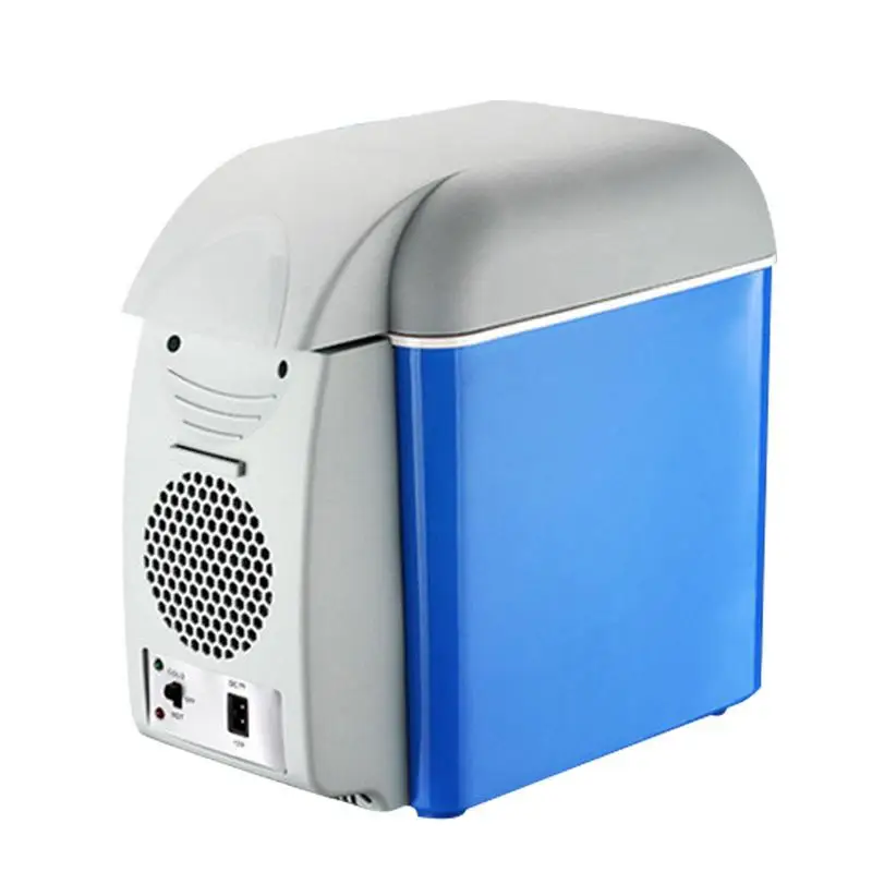 Car Refrigerator | Dual Use 12V Mini Portable Fridge | 7.5L Compact Car Freezer Personal Refrigerator Car Fridge Cooler for Beve