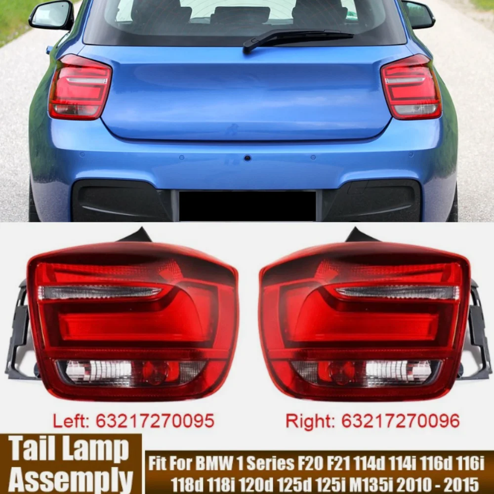 Для BMW F20 F21 114d 114i 116d 116i 118d 118i 120d 125d 125i M135i 2011-2014 Задний бампер с фонарями в сборе OE: 63217270095096 (art.: 3920d844ff3da) - 3920d844ff3da