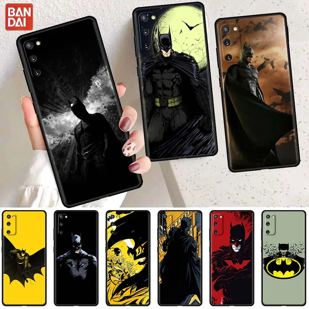

Batman Soft Case For Samsung Galaxy S20 FE S22 S21 S10 S9 Plus S8 Note 20 Ultra 10 Lite Phone Cover Shell