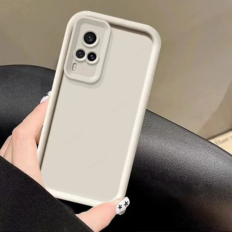 Фото Чехол для Vivo Y51 2020 Vovo Y53S Y31 Y33 2021 Y 51 53S 31 Чехлы для телефонов Полный пакет Матовый мягкий защитный чехол с защитой от падения Coques №4