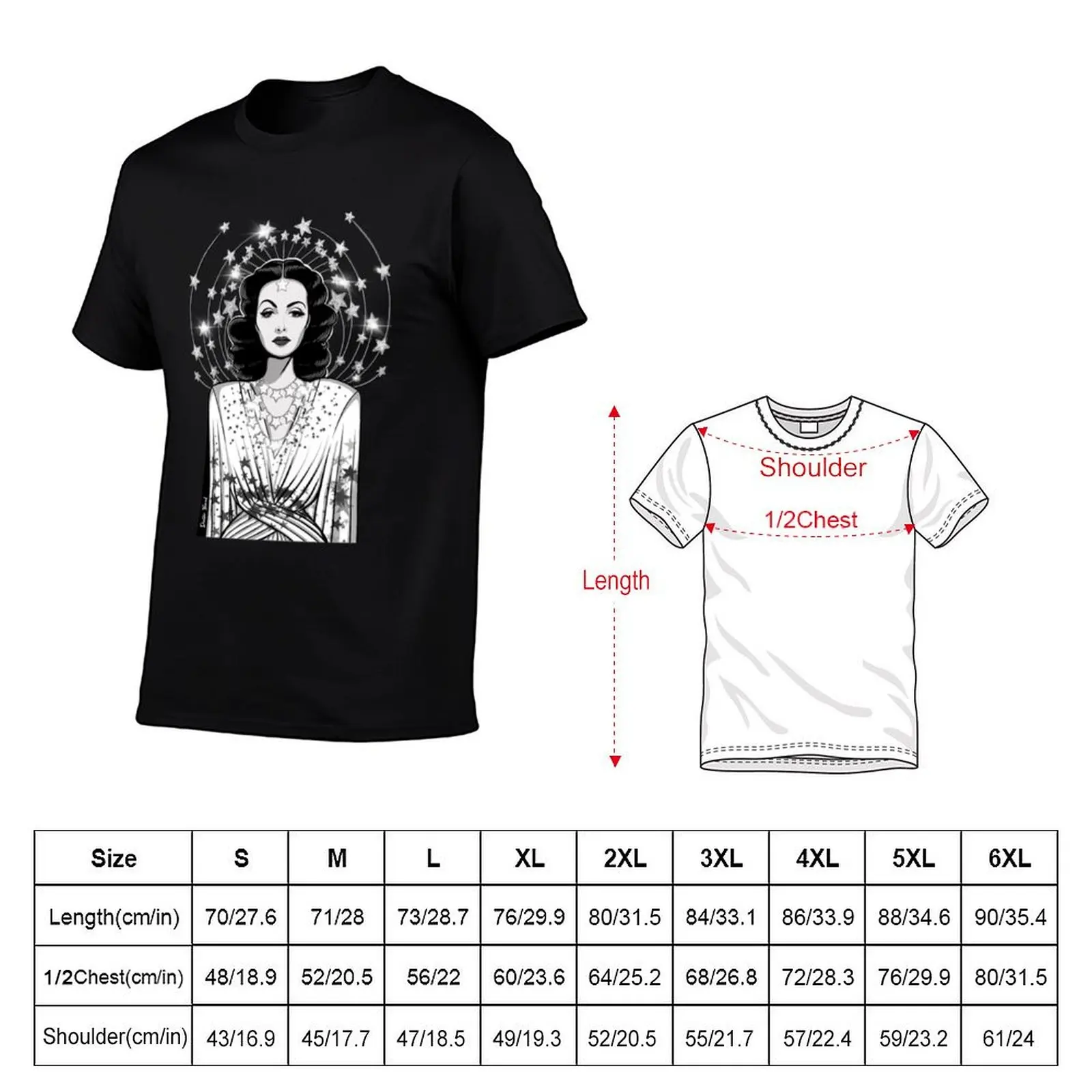 Футболка Hedy Lamarr из мягкого хлопка, базовая модель (art.: 3920dbeb479cb) - 3920dbeb479cb