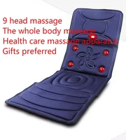 multi function electric heating body pillow massager health massage the whole body massage mattress pad waist neck massager