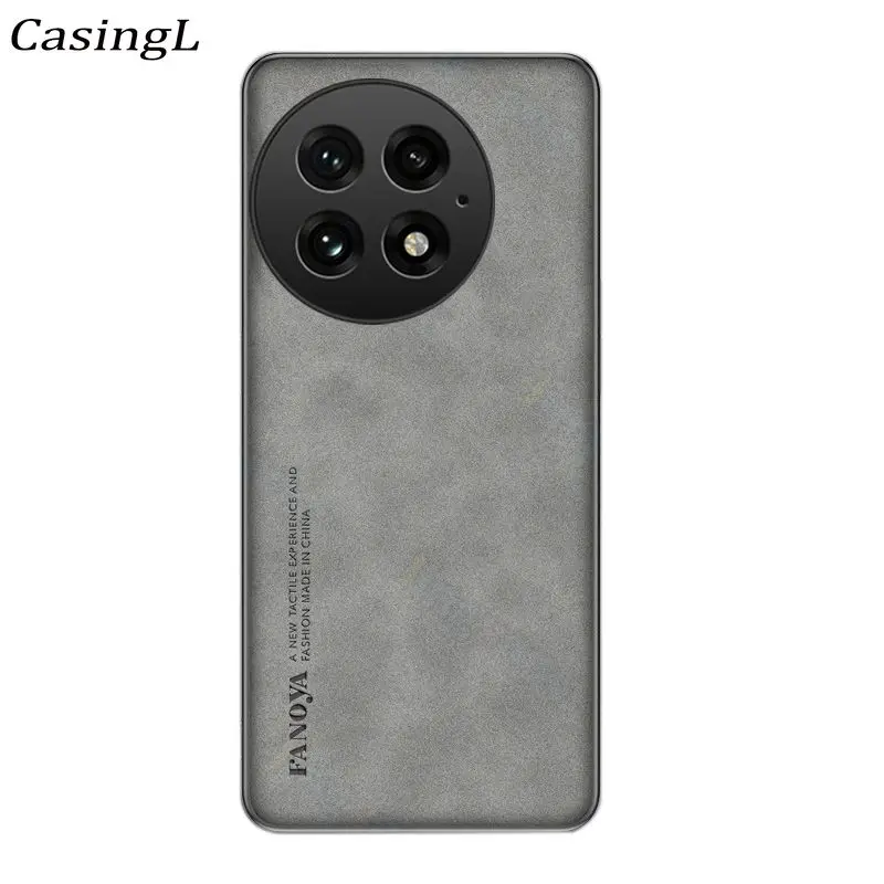 Для Oneplus 13 12 5G ace3 pro Роскошный кожаный чехол из овчины на ACE 3 Pro Мужская задняя