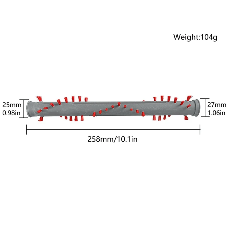 Сменный ролик-щетка для пылесоса Dyson DC24 совместим с деталями 917390-02 и 917390-01