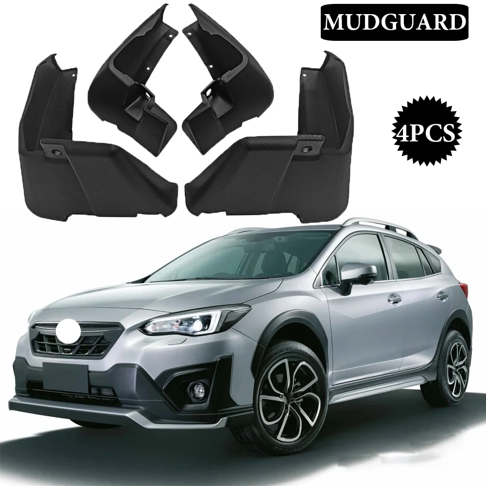 High quality Mud Flaps For Subaru XV 2018-2021 2019 2020 Splash Guards MudFlaps Front Rear Mudguards Fender Car Accessories