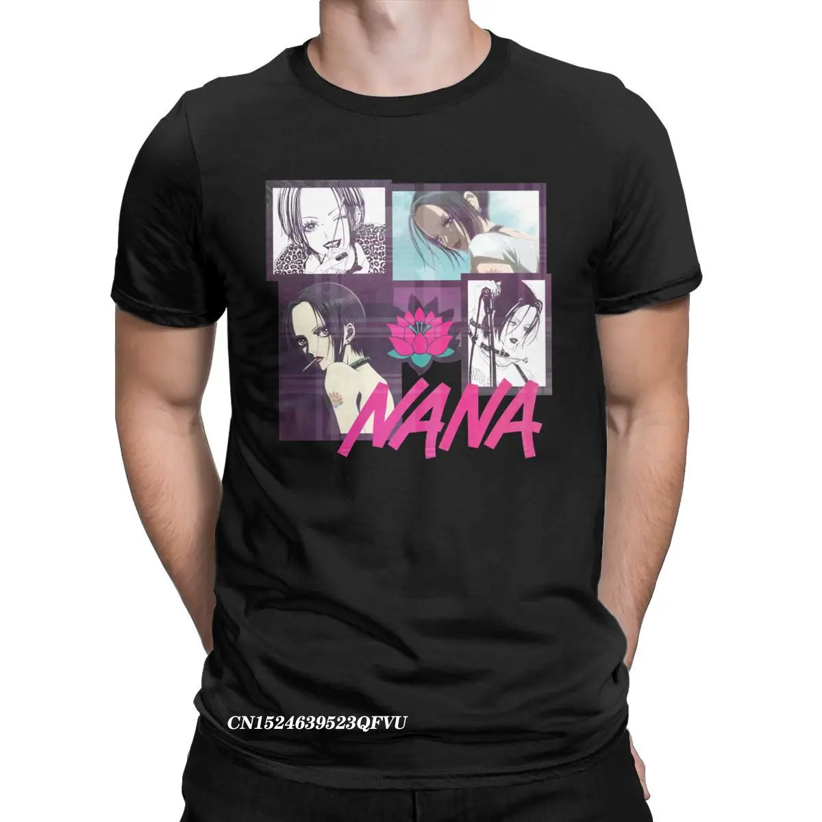 

Men Women Tee Shirt Nana Anime Osaki Cool Cotton Tee Shirt Harajuku Tops T Shirts Crew Neck Clothes Summer