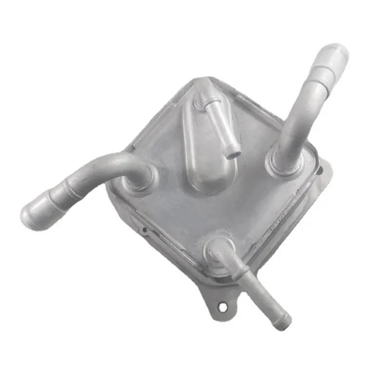 Масляный радиатор трансмиссии двигателя CVT 21606-3JX1C серебристый металл для Nissan Versa