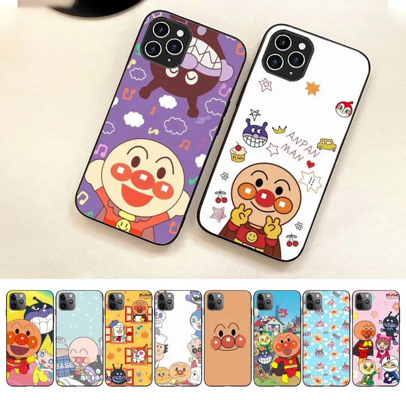 

Cartoon Anpanman Baikinman Phone Case For Iphone 7 8 Plus X Xr Xs 11 12 13 14 Se2020 Mini Pro Max Case