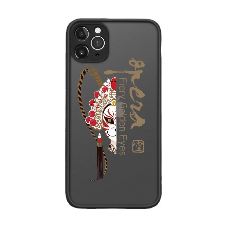 

Suitable for Apple 13ProMax mobile phone shell 12 all-inclusive 11 Beijing Opera iphonexs soft edge 7 frosted 8plus