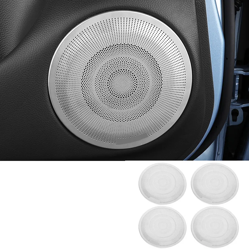 Звуковая панель из нержавеющей стали для автомобильной двери украшение колонки