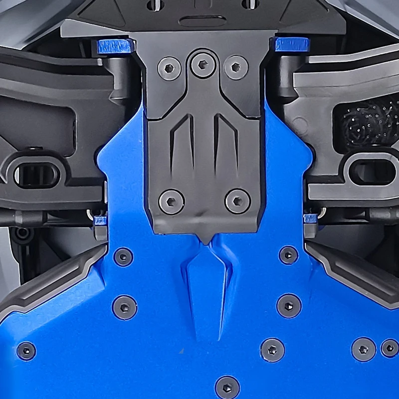 Металлический бронированный бампер защитная пластина для TRAXXAS Sledge 1/8 RC Car Upgrade Parts
